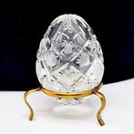 Faberge ei Ei - Fabergé style - Romanov crystal carved, Antiek en Kunst, Curiosa en Brocante