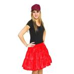 Petticoat rok rood (Feestkleding dames, Verkleedkleding)