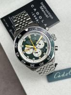 Cadola - Ahrens Chronograph Date Dual time - RACING GREEN -, Nieuw