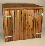 Containerberging hout dubbel (Kliko ombouwen), Tuin en Terras, Tuinmeubel-accessoires, Nieuw, Verzenden