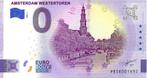 0 euro biljet 2023 Amsterdam Westertoren, Postzegels en Munten, Bankbiljetten | Europa | Eurobiljetten, Verzenden