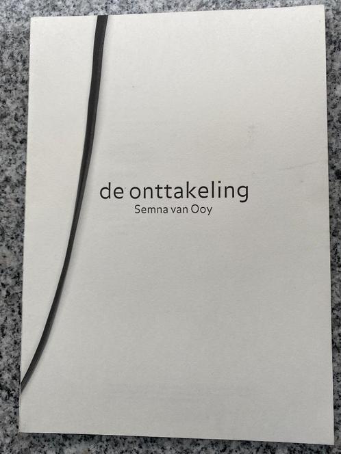 De onttakeling (Semma van Ooy), Boeken, Kunst en Cultuur | Beeldend, Gelezen, Schilder- en Tekenkunst, Verzenden