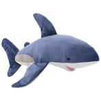 vidaXL Knuffel witte haai pluche blauw en wit, Verzenden, Nieuw