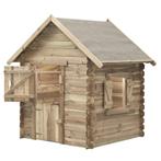 Houten Speelhuisje Louise - FSC Geïmpregneerd - 120 x 120.., Ophalen of Verzenden, Nieuw
