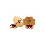 Gouden oorstekers met granaat 14 krt, Sieraden, Tassen en Uiterlijk, Oorbellen, Ophalen of Verzenden, Nieuw
