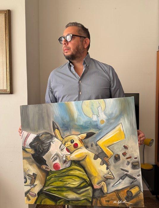 Roberto Cafarotti - Becoming Pikachu, Antiek en Kunst, Kunst | Schilderijen | Modern