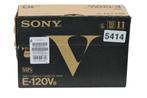 Sony E-120Vb Video Cassette (10X), Cd's en Dvd's, Cassettebandjes, Verzenden, Nieuw in verpakking