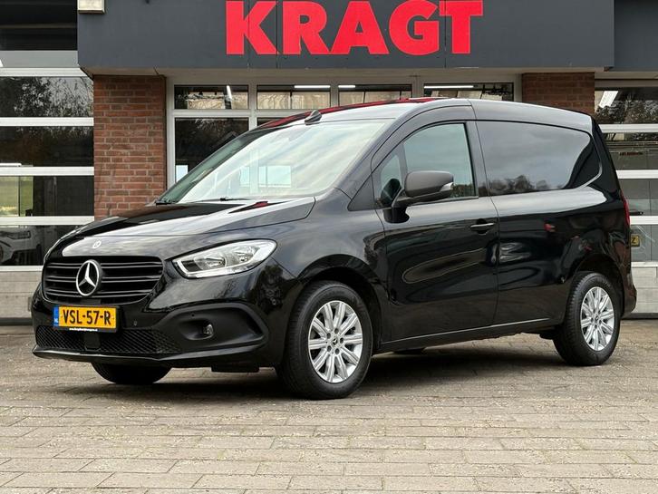 Mercedes-Benz Citan 108 CDI L1 Pro|1e EIG|NAP|75PK|airco|cru, Auto's, Bestelauto's, Dealer onderhouden, Lease, Zwart, Handgeschakeld