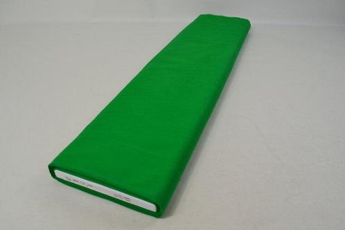 Katoen Uni Poplin Groen, Hobby en Vrije tijd, Stoffen en Lappen, Verzenden