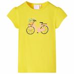 vidaXL Kindershirt 92 geel, Verzenden, Nieuw
