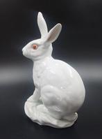 Herend - Beeldje - White rabbit - Porselein, Antiek en Kunst, Antiek | Glas en Kristal