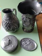 Etains Cortési - Vaas - Tin - Sleutelbakje, Doos, Karaf