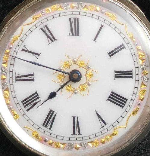 Reloj de bolsillo art nouveau jugendstil modern style, Sieraden, Tassen en Uiterlijk, Horloges | Heren