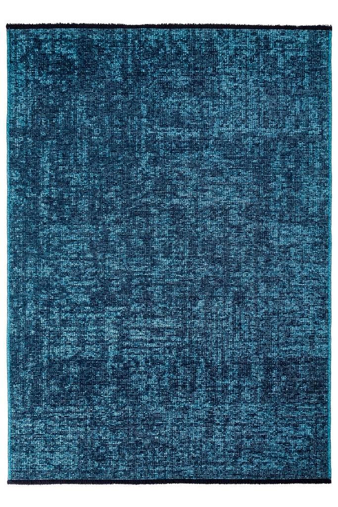Wasbaar Vloerkleed | Space | Blauw | 200x290 cm, Huis en Inrichting, Stoffering | Tapijten en Kleden, Verzenden