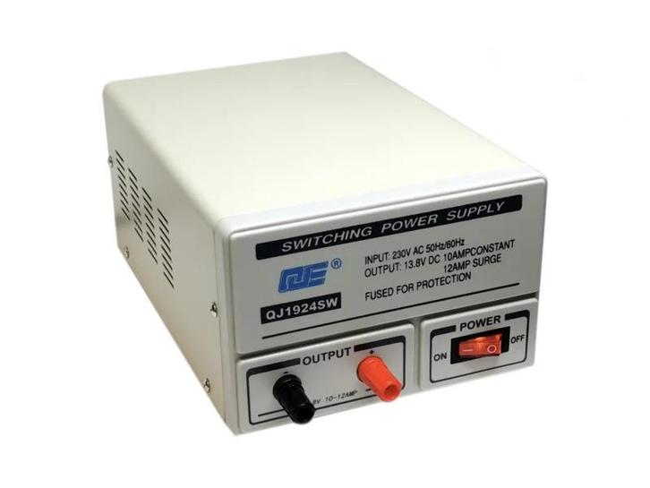 Voeding met vaste spanning DC 13,8V= / 10-12A, Doe-het-zelf en Verbouw, Meetapparatuur, Elektriciteit, Nieuw, Ophalen of Verzenden