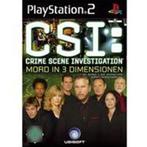CSI 3 - Dimensions Of Murder PS2 Garantie & morgen in huis!, Avontuur en Actie, Vanaf 18 jaar, 1 speler, Ophalen of Verzenden