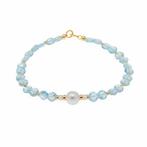 Zonder Minimumprijs - Armband - 18 karaat Geel goud Parel -, Sieraden, Tassen en Uiterlijk, Armbanden, Nieuw