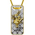 Kameroen. 500 Francs 2023 Year of the Rabbit Pendant 10g