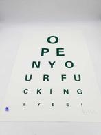 Alex Bucklee (XX-XXI) - Eye Test Save The Forest White, Antiek en Kunst