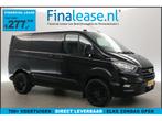 Ford Transit Custom 280 2.0 TDCI L1H1 Airco Cruise 3Persoons, Zwart, Nieuw, Ford, Lease