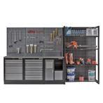Magazijnstelling grijs antraciet - 120 x 46 x 200 cm met, Doe-het-zelf en Verbouw, Ophalen of Verzenden, Nieuw