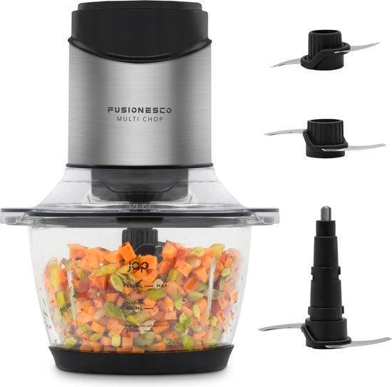 Tweedekans | JAP Appliances Multi Chop - Hakmolen met glazen, Diversen, Levensmiddelen, Ophalen of Verzenden