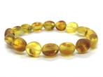 Natuurlijke Baltische Barnsteen Armband Unisex Ongepolijst, Nieuw