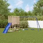 vidaXL Speelhuis massief grenenhout, Verzenden, Nieuw