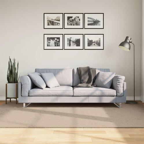 vidaXL Vloerkleed HUARTE laagpolig zacht wasbaar 160x230cm, Huis en Inrichting, Stoffering | Tapijten en Kleden, Bruin, Nieuw