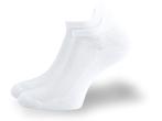 SQOTTON® Badstof Sneakersokken met lipje - Naadloos - Wit, Kleding | Heren, Verzenden, Nieuw