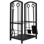 Kaminer Stijlvolle Houtstandaard met Accessoires - Voor e..., Ophalen of Verzenden, Nieuw