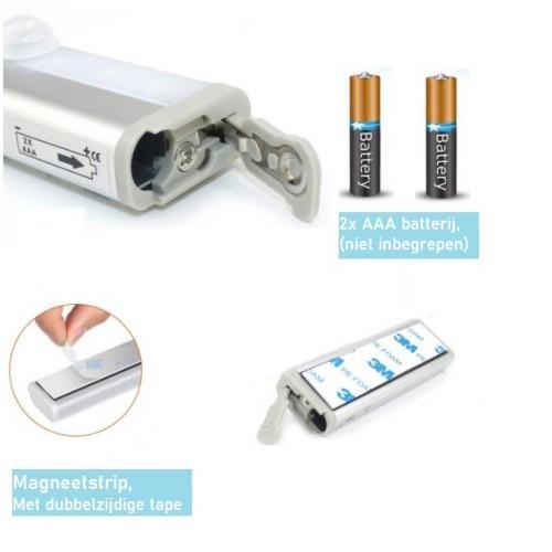 Led Nachtlampje Pir Motion Sensor lamp, Huis en Inrichting, Banken | Complete zithoeken, Verzenden