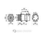 Compressor AVA Cooling 1531196, Ophalen, Nieuw, Overige merken, Overige Auto-onderdelen
