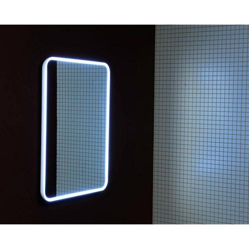 Badkamerspiegel Sapho Float 50x70 cm LED-Verlichting Frame, Doe-het-zelf en Verbouw, Sanitair, Ophalen of Verzenden