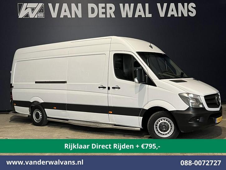 Mercedes-Benz Sprinter | 316NGT Automaat L3H2 *Rijklaar*, Auto's, Bestelauto's, Dealer onderhouden, Te koop, Automaat, Wit, Euro 6