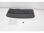 Logitech Wave Keys - Draadloos Toetsenbord - Ergonomisch -, Verzenden, Zo goed als nieuw
