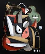 Jone Hopper - Petit modèle à la balle, Antiek en Kunst, Kunst | Schilderijen | Modern