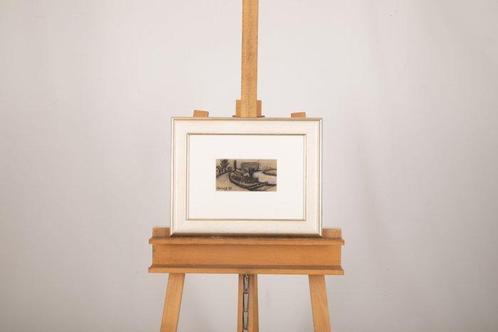Jan van Anrooij (1901-1988) - Rivierlandschap, Antiek en Kunst, Kunst | Schilderijen | Modern
