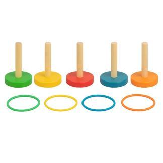 Ringwerpen | Outdoor Games (10-delig, Hout, Kunststof) beschikbaar voor biedingen