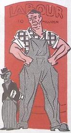 De grote arbeider (lijst optie, Lithos) (Lithos), Verzenden