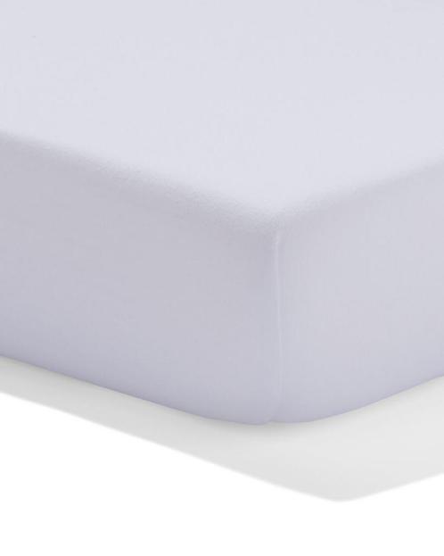 HEMA Topper hoeslaken percal 90x200 wit, Huis en Inrichting, Slaapkamer | Beddengoed, Nieuw, Verzenden