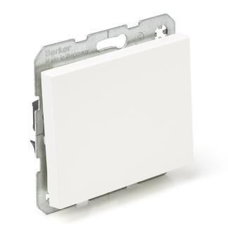 Wisselschakelaar | Berker | K1 (Inbouw, Wit), Doe-het-zelf en Verbouw, Elektra en Kabels, Nieuw, Verzenden
