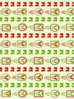 Decopatch papier Kerstpatroon rendier in fotolijstje*, Nieuw, Verzenden