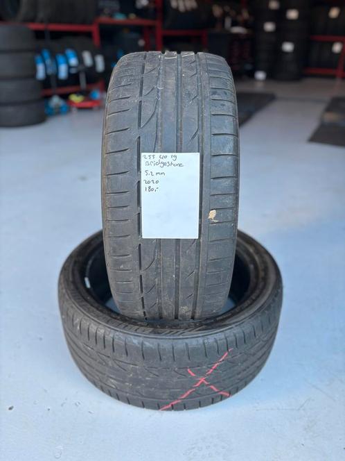255/40/19 BRIDGESTONE POTENZA 5,2MM 2 STUKS 180,- (2020), Auto-onderdelen, Banden en Velgen, 19 inch, BOVAG lid, Stiba lid, Erkend duurzaam