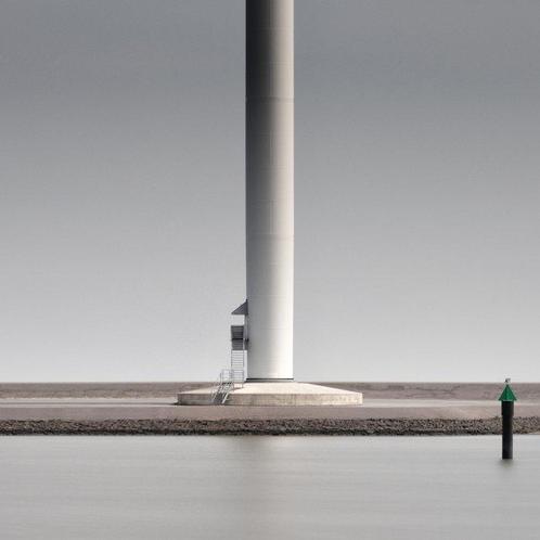 Wiepke Folkerts - Stairs & Radar Tower, Antiek en Kunst, Kunst | Schilderijen | Modern