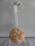 Bloemenbal Pomander RoseBall 35 Peach Ivory, Ophalen of Verzenden, Nieuw