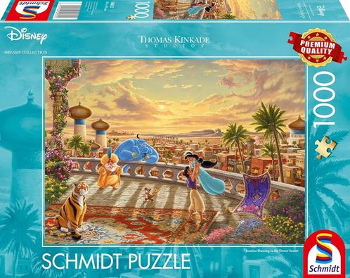 Disney - Jasmine Dancing in the Desert Puzzel (1000 stukjes), Hobby en Vrije tijd, Denksport en Puzzels, Nieuw, Verzenden