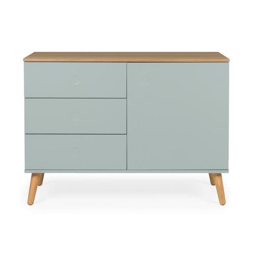 *WOONWINKEL* Tenzo Dot Groen Dressoir Met Eiken Blad, Huis en Inrichting, Kasten | Dressoirs, Nieuw, Verzenden