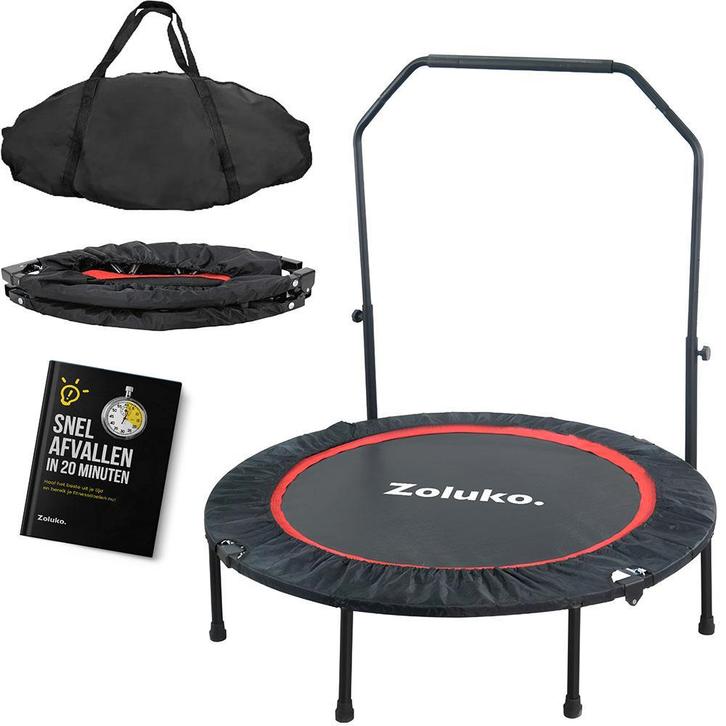 Fitness Trampoline met Opbergtas, Sport en Fitness, Fitnessapparatuur, Overige typen, Nieuw, Metaal, Verzenden