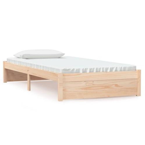 Bedframe Grenenhout 100x200 - OP=OP - 35% Korting!, Huis en Inrichting, Slaapkamer | Bedden, 100 cm, 200 cm, Nieuw, Hout, Eenpersoons